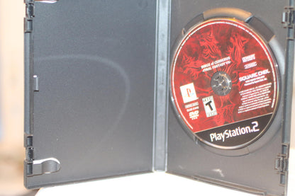 Final Fantasy VII: Dirge of Cerberus (Sony PlayStation 2, 2006) No Manual