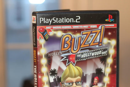 Buzz! The Hollywood Quiz PlayStation 2 VIDEO Game NO CONTROLLER