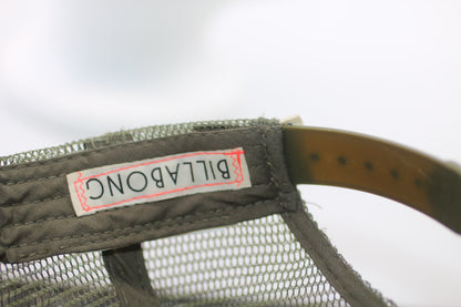 Billabong Trucker Hat Palm Tree Graphic Mesh Snapback Surf Skate Cap