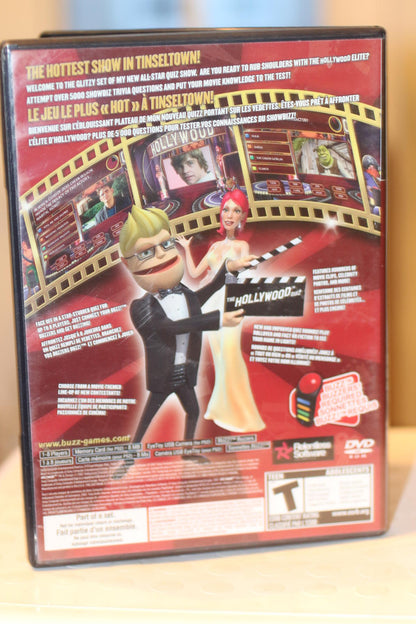 Buzz! The Hollywood Quiz PlayStation 2 VIDEO Game NO CONTROLLER