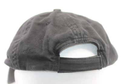 Vintage Motorcycle Cap “Old Time Tradition” Eagle Patch Black Dad Hat | 100% Cotton Biker Hat