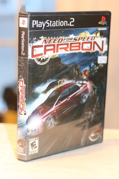 Need for Speed Carbon PlayStation 2 vIDEO Game cOMPLETE IN BOX w/ Manual
