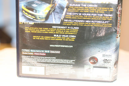 Need for Speed Carbon PlayStation 2 vIDEO Game cOMPLETE IN BOX w/ Manual