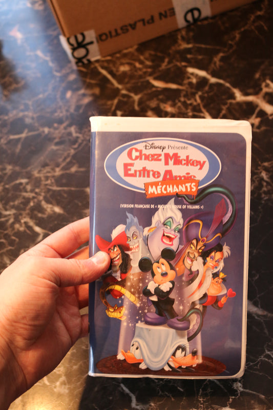 Walt Disney Présente Chez Mickey Entre Amis Méchants Vhs Français