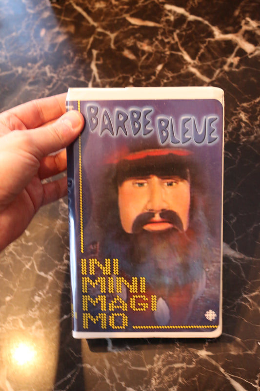 Vintage Barbe Bleu Vhs Ini Mini Magi Mo Video Cassette French Francais