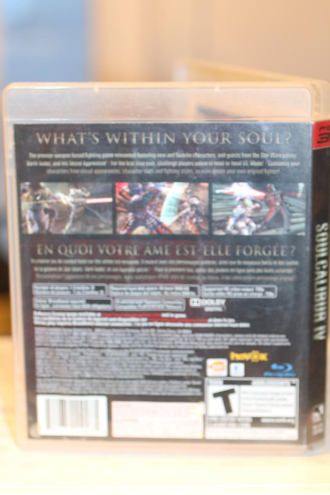 Soul Calibur IV PlayStation 3 Video Game Complete in box with Manual