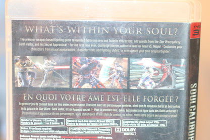 Soul Calibur IV PlayStation 3 Video Game Complete in box with Manual