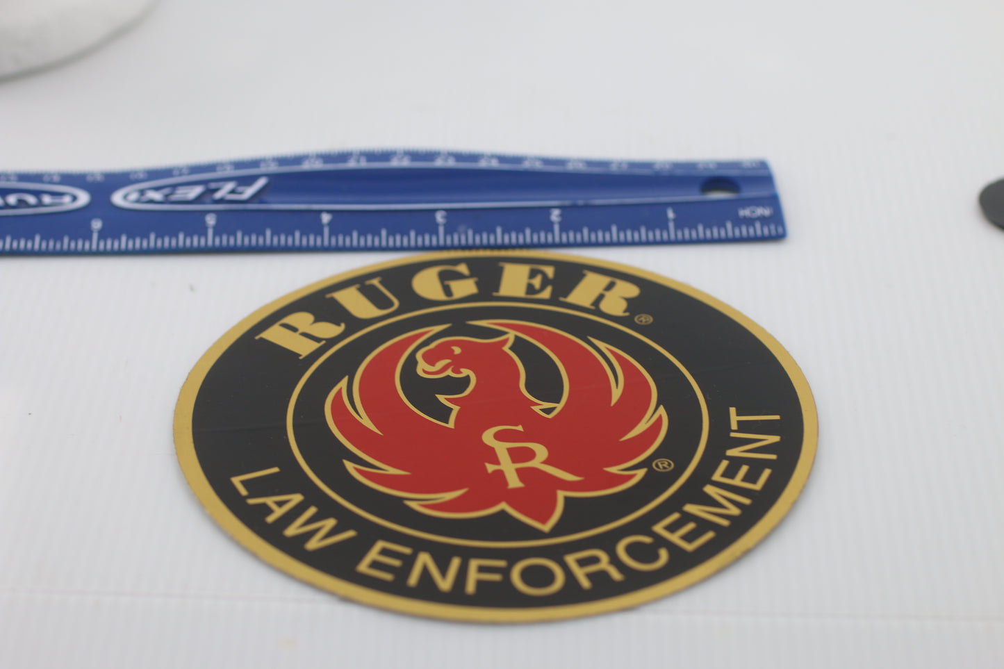 Souvenir Ruger Firearms law Enforcement Rare sticker 3” #1