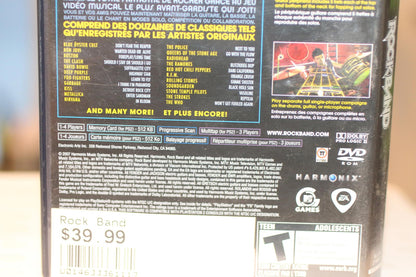 Rock Band PlayStation 2 Video Game Only No instrument