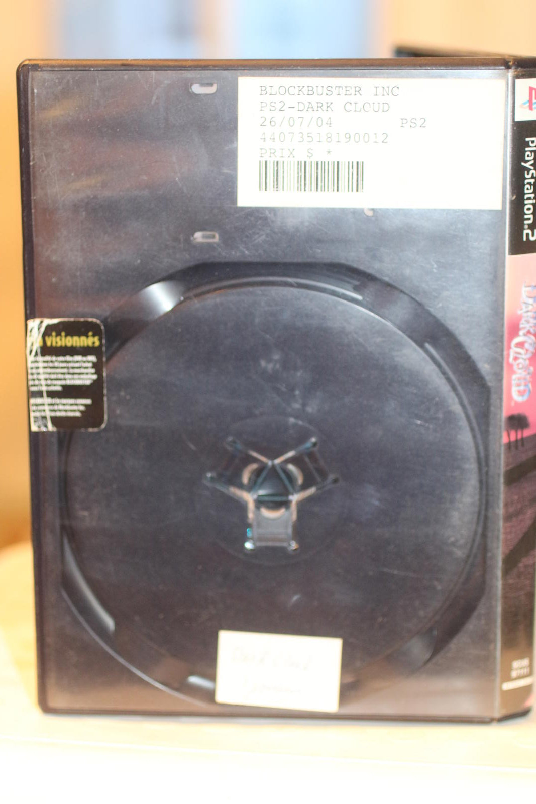 Dark Cloud PlayStation 2 Video Game PS2 Game and front Page only