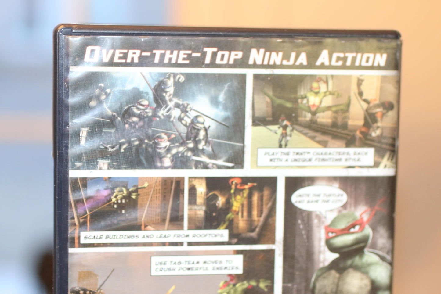 TMNT Teenage Mutant Ninja Turtles PlayStation 2 Game