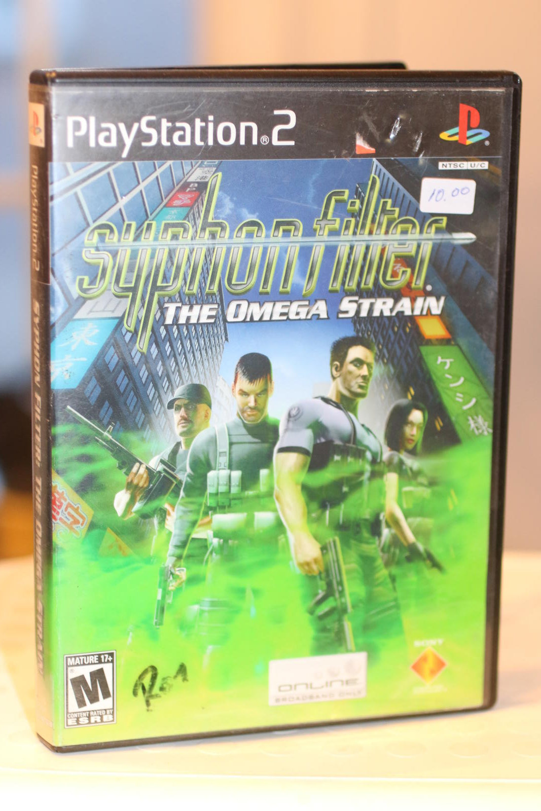 Syphon Filter: The Omega Strain PlayStation 2 Video Game Complete in box mAnual