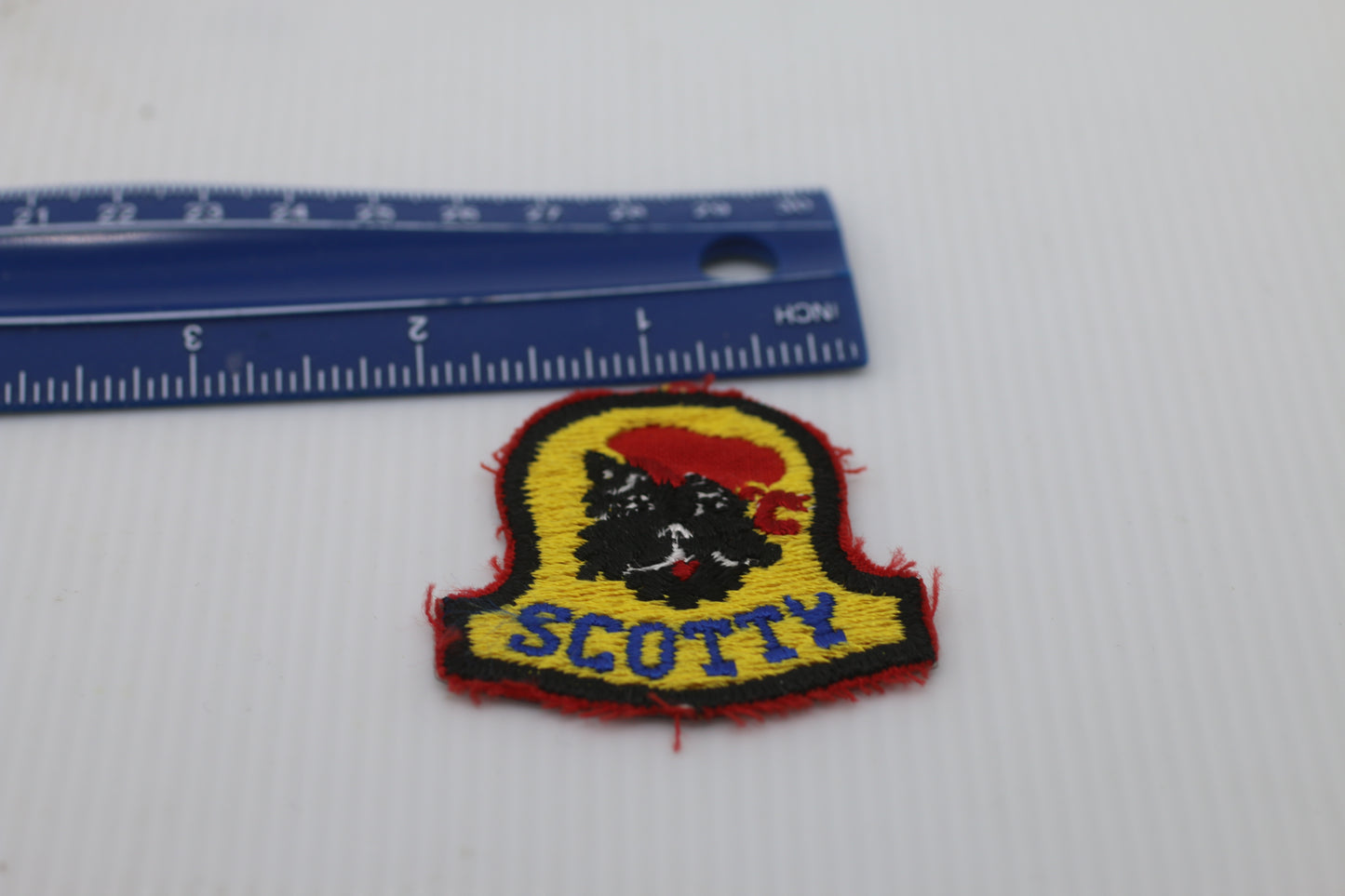 Vintage Souvenir Patch Badge Canada Canadian Scotty cat