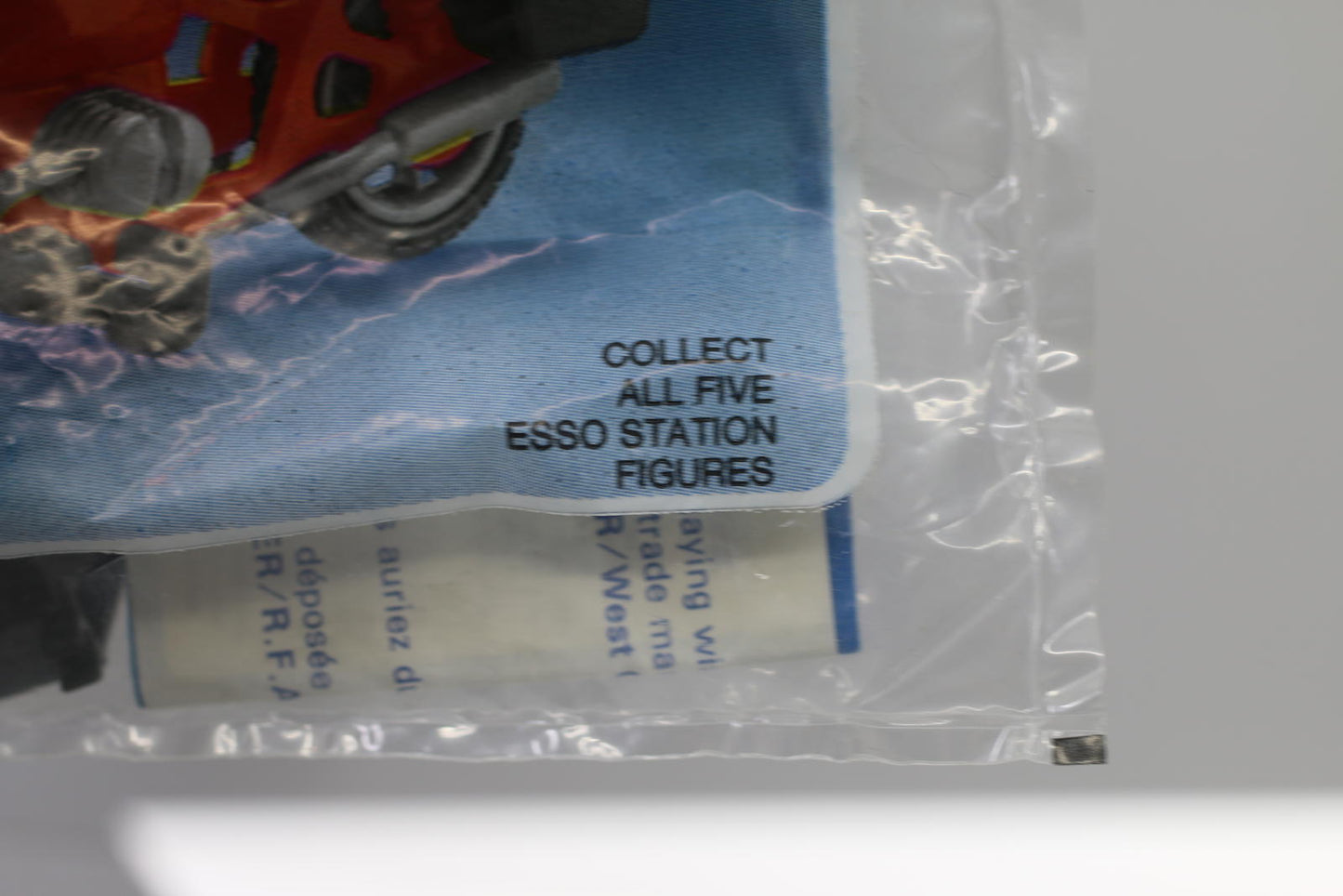 Vintage PLAYMOBIL ESSO Motorcycle vehicle 1985 SEALED Figurine New rare