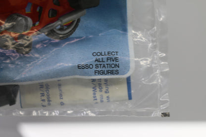 Vintage PLAYMOBIL ESSO Motorcycle vehicle 1985 SEALED Figurine New rare