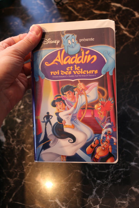 Vhs Walt Disney Aladdin Et Les Roi Des Voleurs Francais French Video Cassette