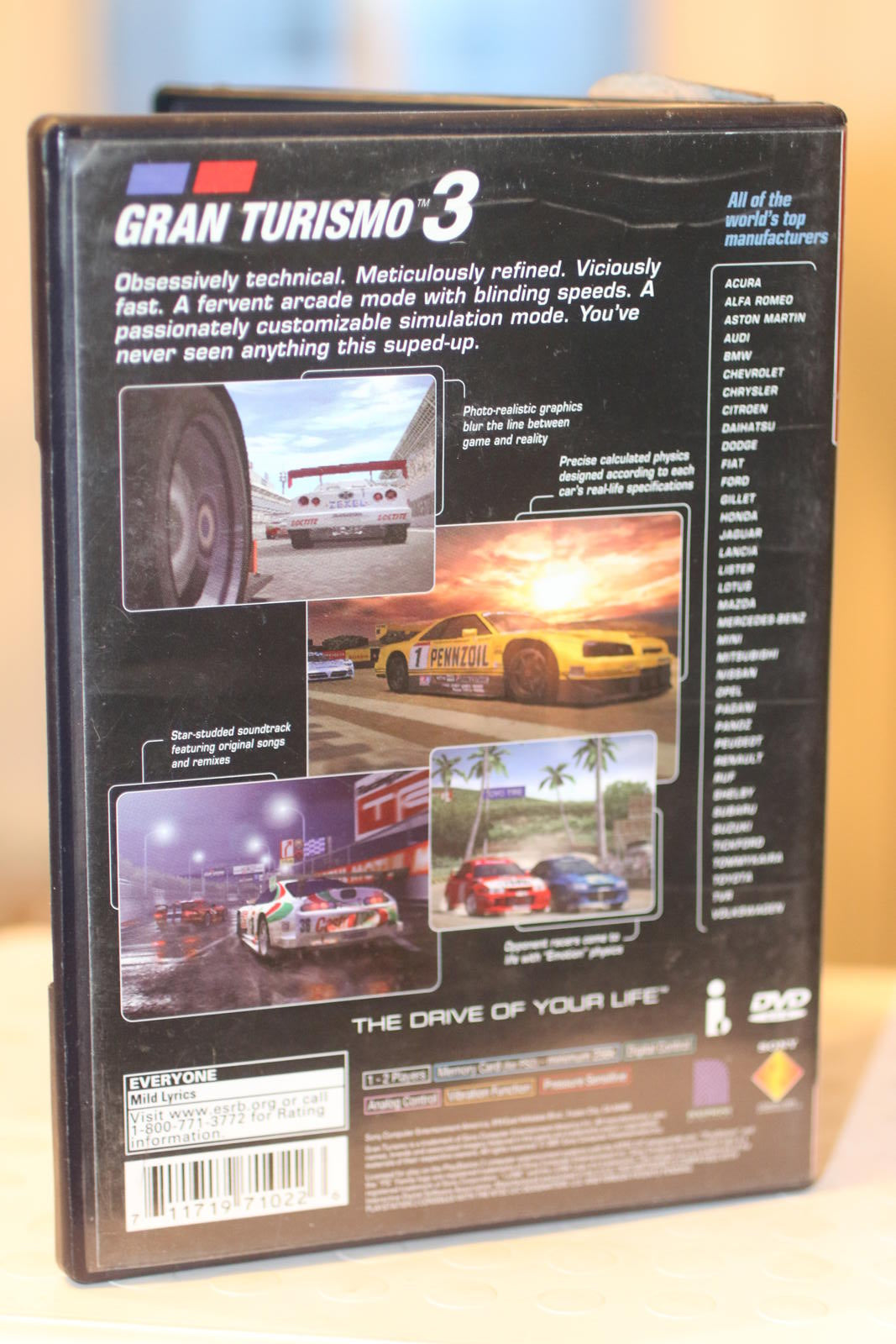 Gran Turismo 3 A-Spec PlayStation 2 Greatest Hits Video Game
