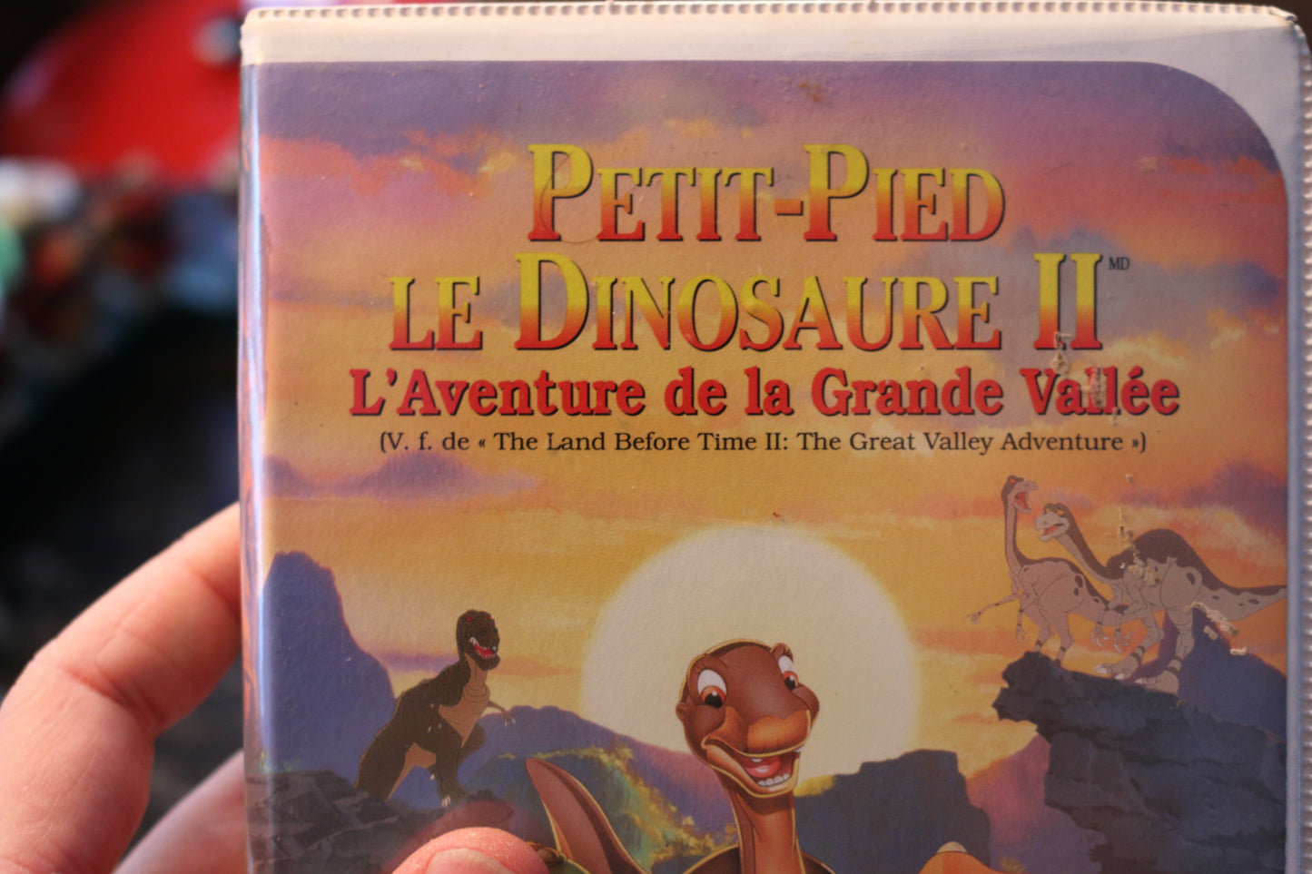 Petit-Pied Le Dinosaure II L'Aventure De La Grande Vallée Vhs Fr
