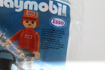 Playmobil Esso Gas Station Worker Figure in Original Packaging 1985