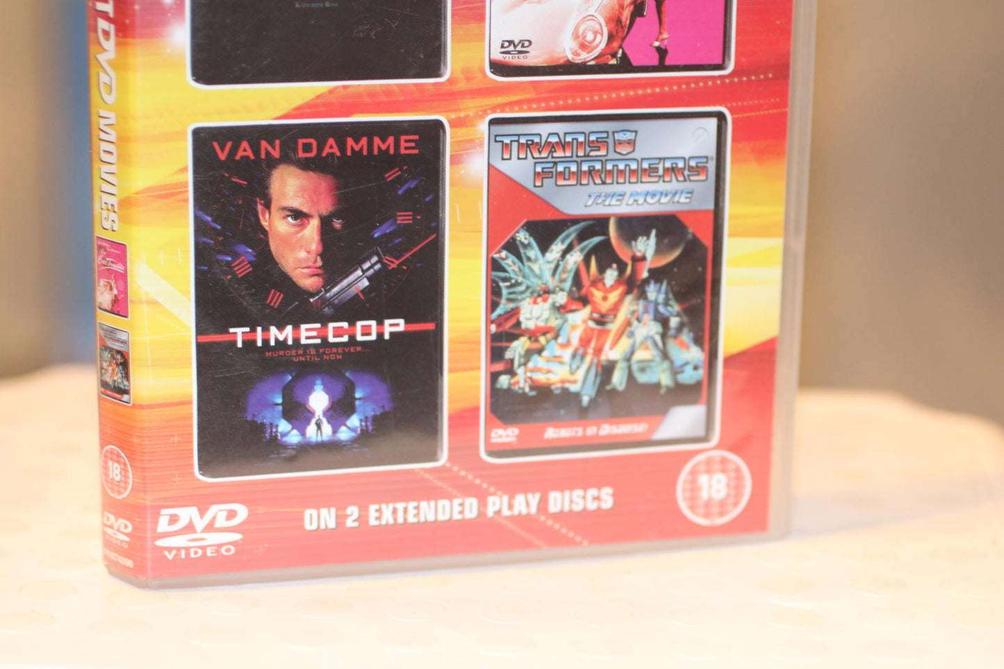 4 Great DVD Movies Collection - Donnie Darko, Car Trouble, Timecop, Transformers