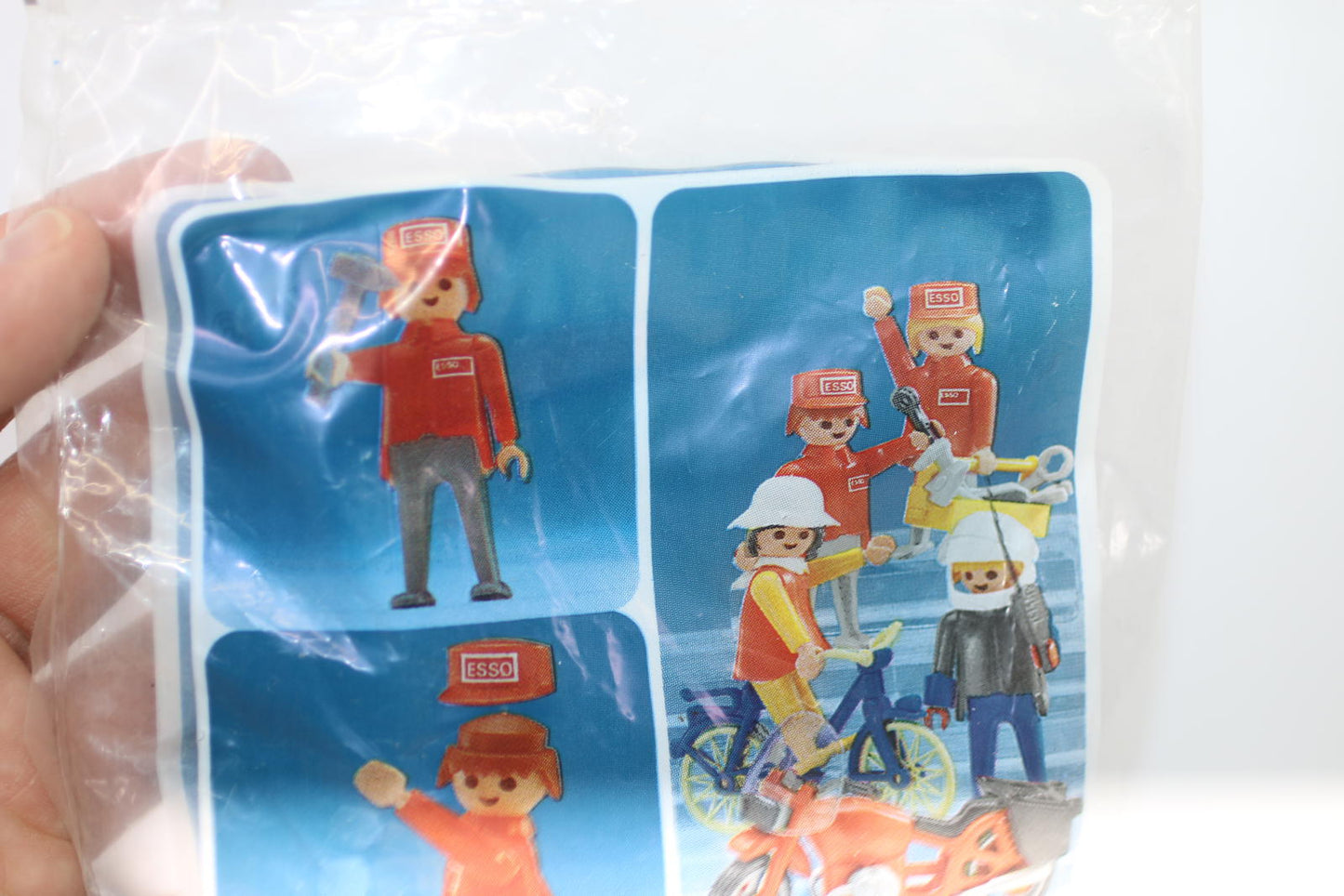 Playmobil Esso Gas Station Worker Figure in Original Packaging 1985