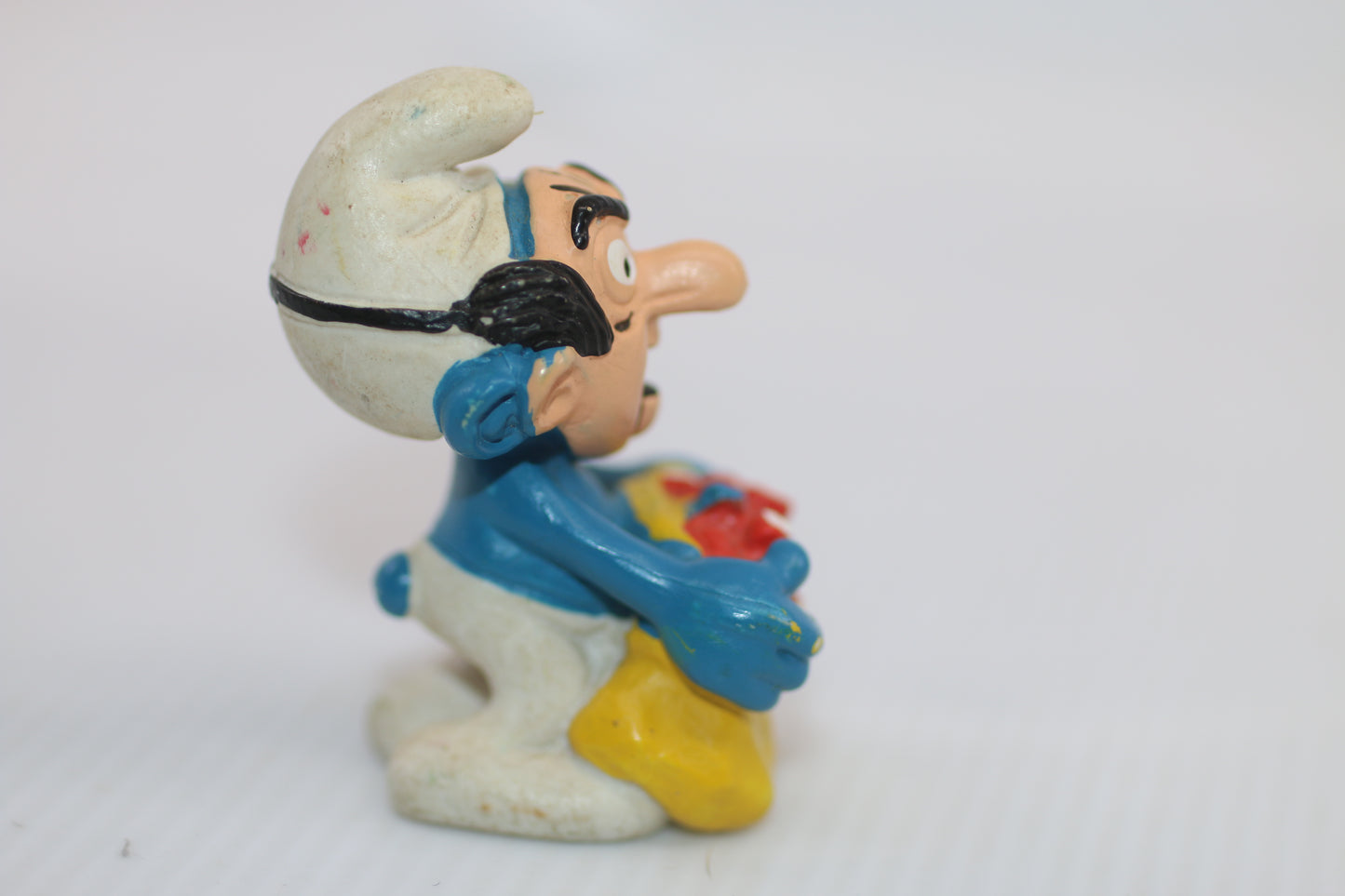 Smurfs 20199 Gargamel Mask Smurf Halloween Trick or Treat Vtg Schleich Figurine