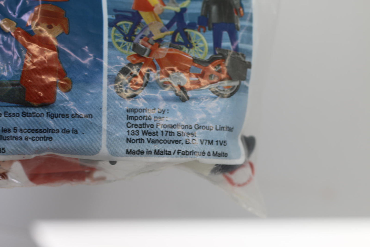 Playmobil Esso Gas Station Worker Figure in Original Packaging 1985
