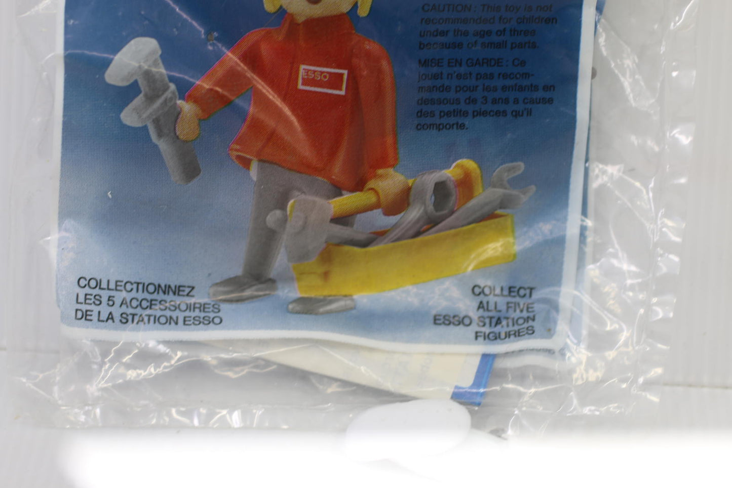 Vintage PLAYMOBIL ESSO mECHANICIAN 1985 SEALED Figurine New rare FIGURE