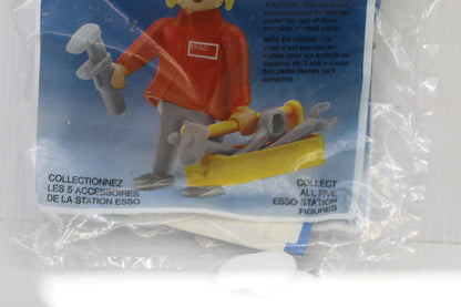 Vintage PLAYMOBIL ESSO mECHANICIAN 1985 SEALED Figurine New rare FIGURE