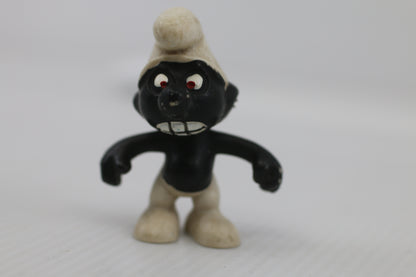 Angry Smurf Black Teeth Vintage 20007 Figure Schleich Peyo Figurine 1966-Large (Copie)