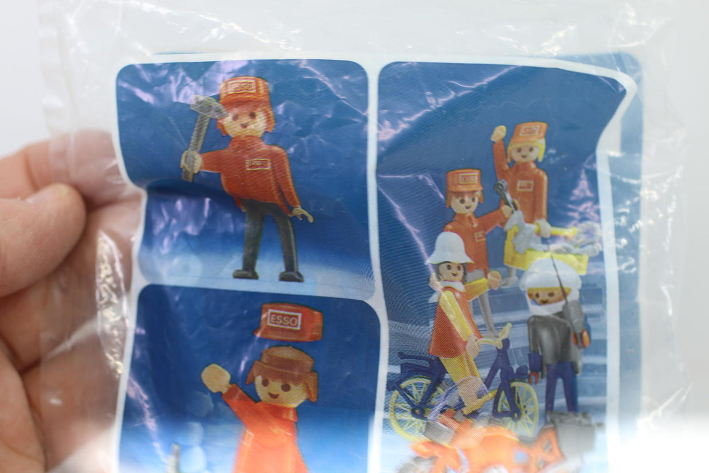 Vintage PLAYMOBIL ESSO mECHANICIAN 1985 SEALED Figurine New rare FIGURE