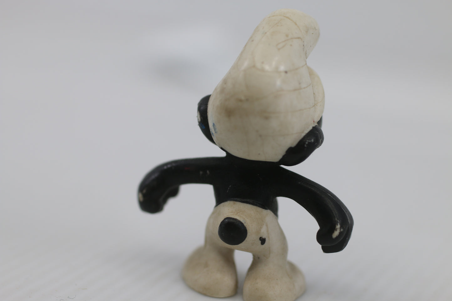 Angry Smurf Black Teeth Vintage 20007 Figure Schleich Peyo Figurine 1966-Large (Copie)