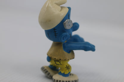 Halloween Series FRANKENSTEIN SMURF PVC Figure Peyo Schleich Germany