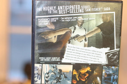Splinter Cell Double Agent PlayStation 2 vIDEO Game