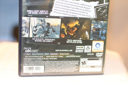 Splinter Cell Double Agent PlayStation 2 vIDEO Game