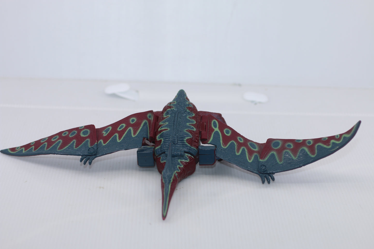 Vintage 1990s Transforming Pterodactyl Robot Figure Dinosaur Toy