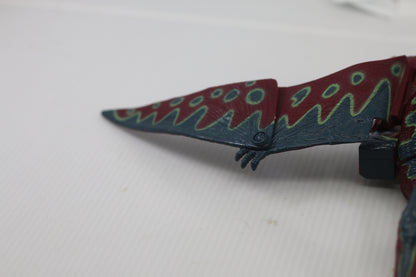 Vintage 1990s Transforming Pterodactyl Robot Figure Dinosaur Toy