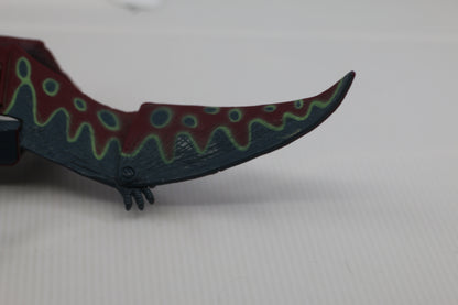 Vintage 1990s Transforming Pterodactyl Robot Figure Dinosaur Toy