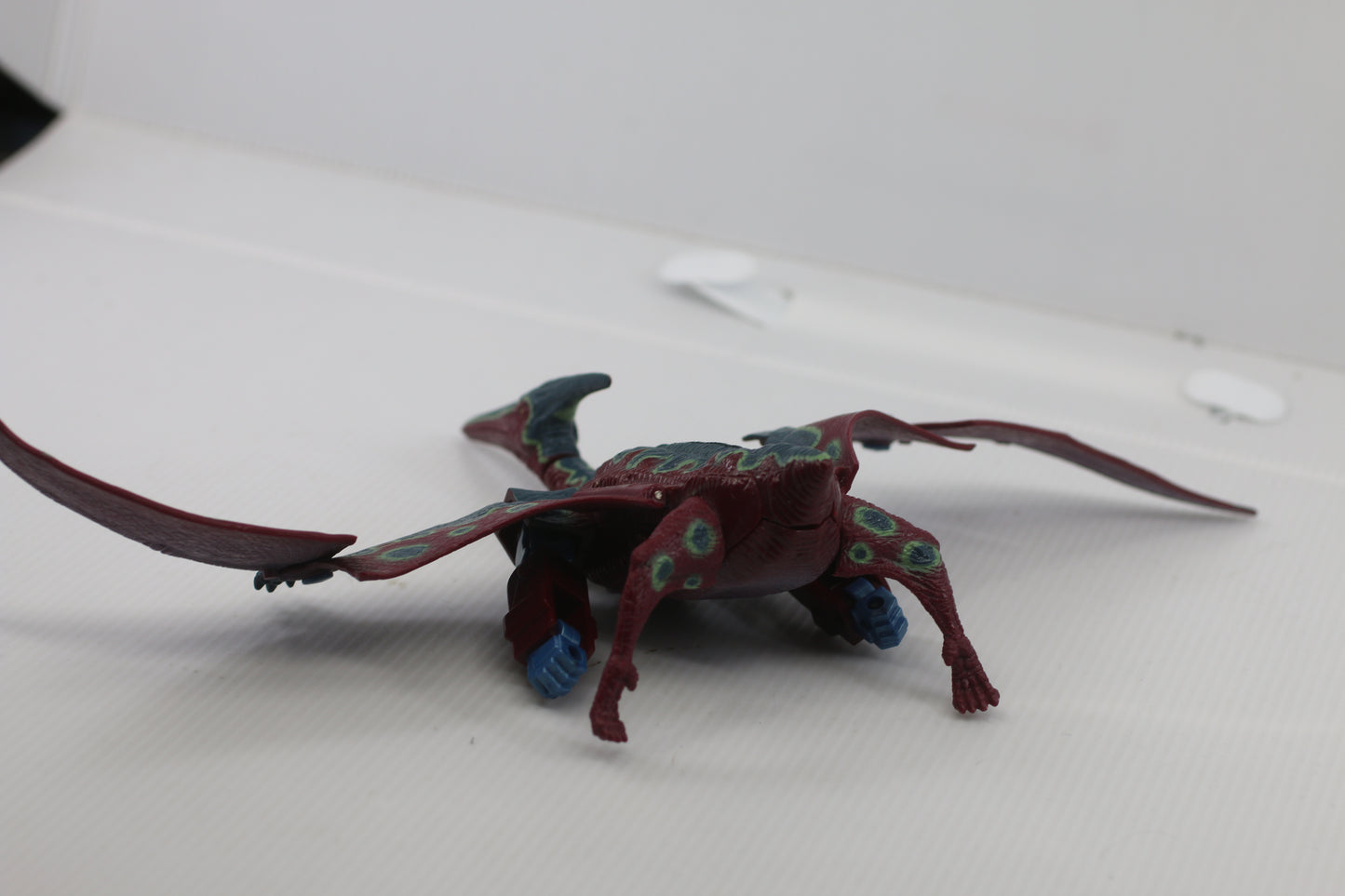 Vintage 1990s Transforming Pterodactyl Robot Figure Dinosaur Toy