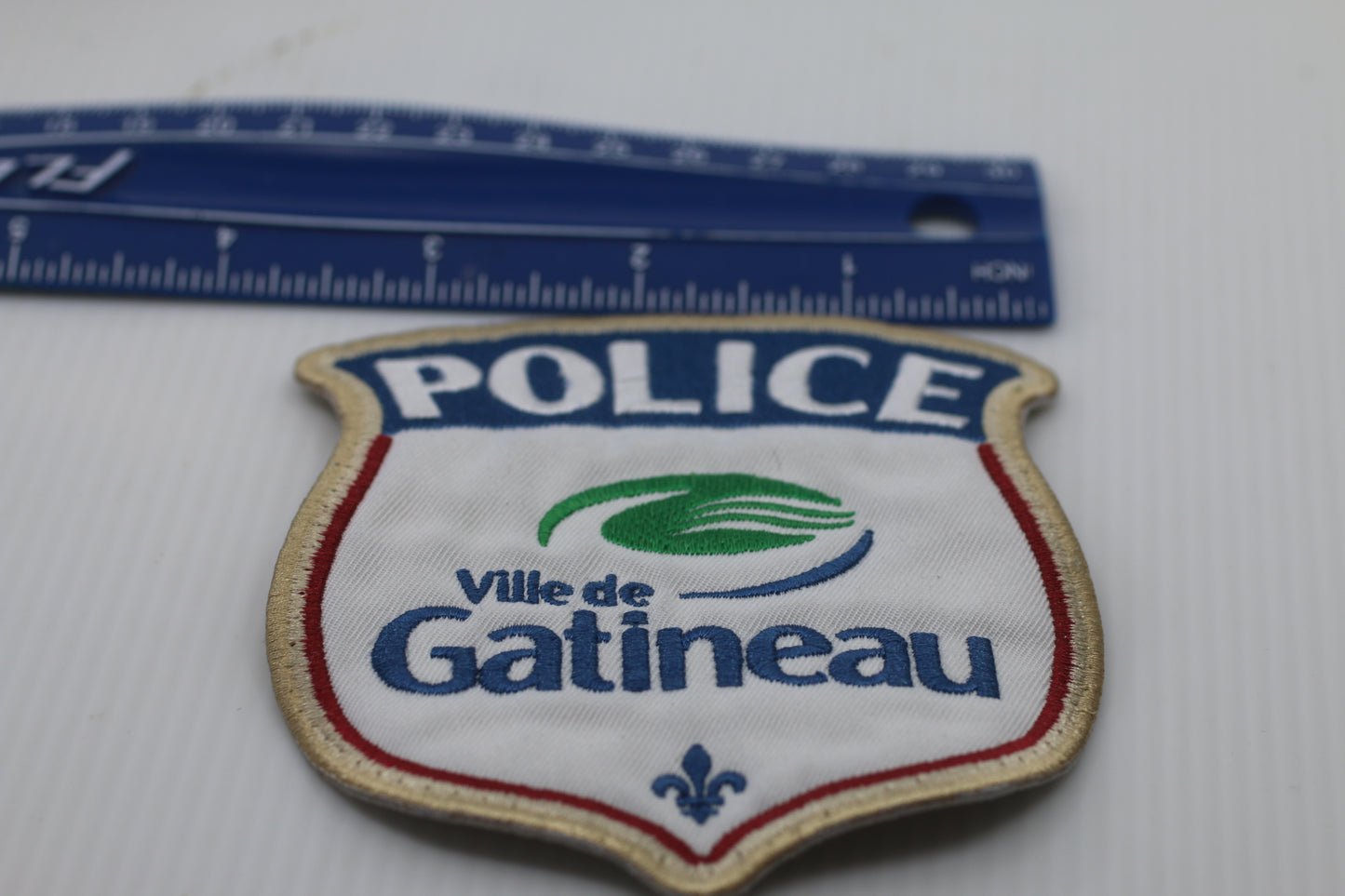 Patch épaule uniforme décollage police de la Ville de Gatineau (Québec, Canada)