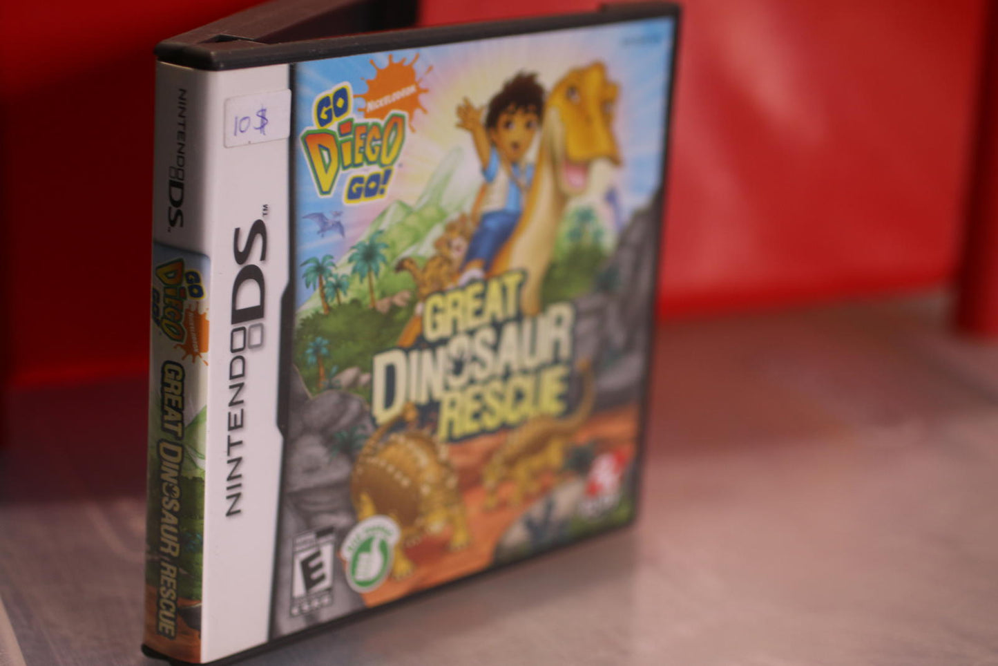 Go Diego Go! Great Dinosaur Rescue Nintendo DS Video Game Complete in box Manual