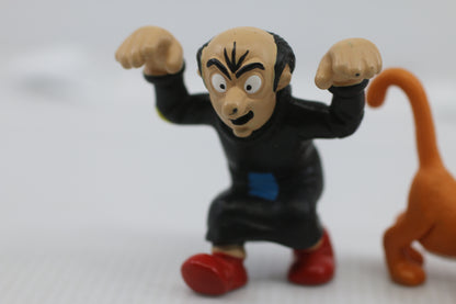 The Smurfs Gargamel & Azrael Cat Figures PVC 1993 Vintage