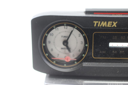 Vintage Timex Indiglo Alarm Clock Radio AM/FM – Analog Dial – Tested Working