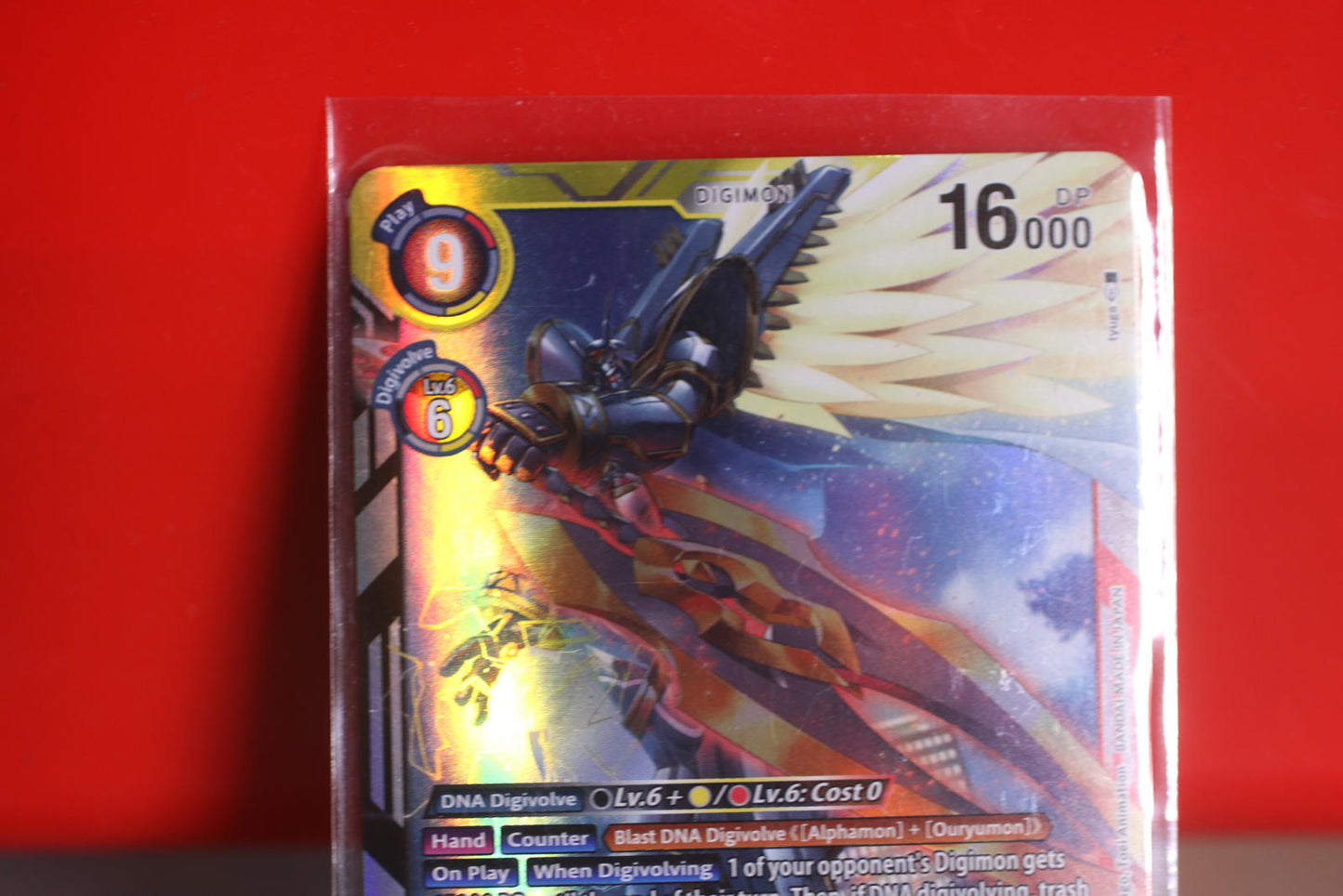 Digimon BT20-060 Alphamon Ouryuken ACE SR Foil Lv.7 NM Card