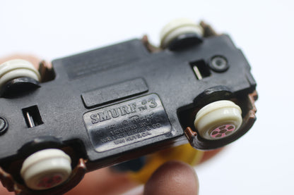 1982 Peyo ERTL Redwood Smurf-About Car Die Cast Loose Vintage