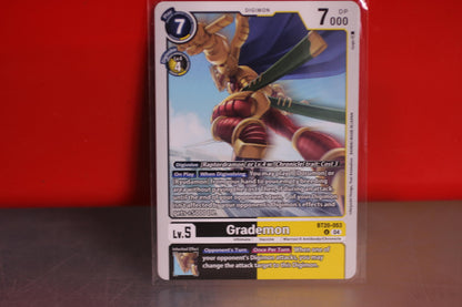 Digimon Card Game BT20-053 Grademon Lv.5 Trading Card