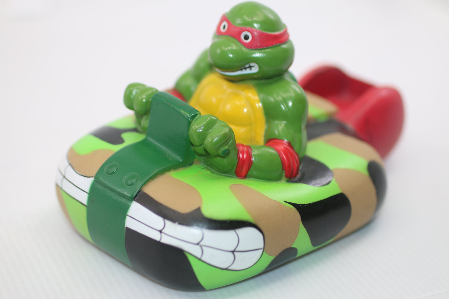 Vtg 1991 Ducair Tsumara TMNT Teenage Mutant Ninja Turtles Raphael Bath Toy Float