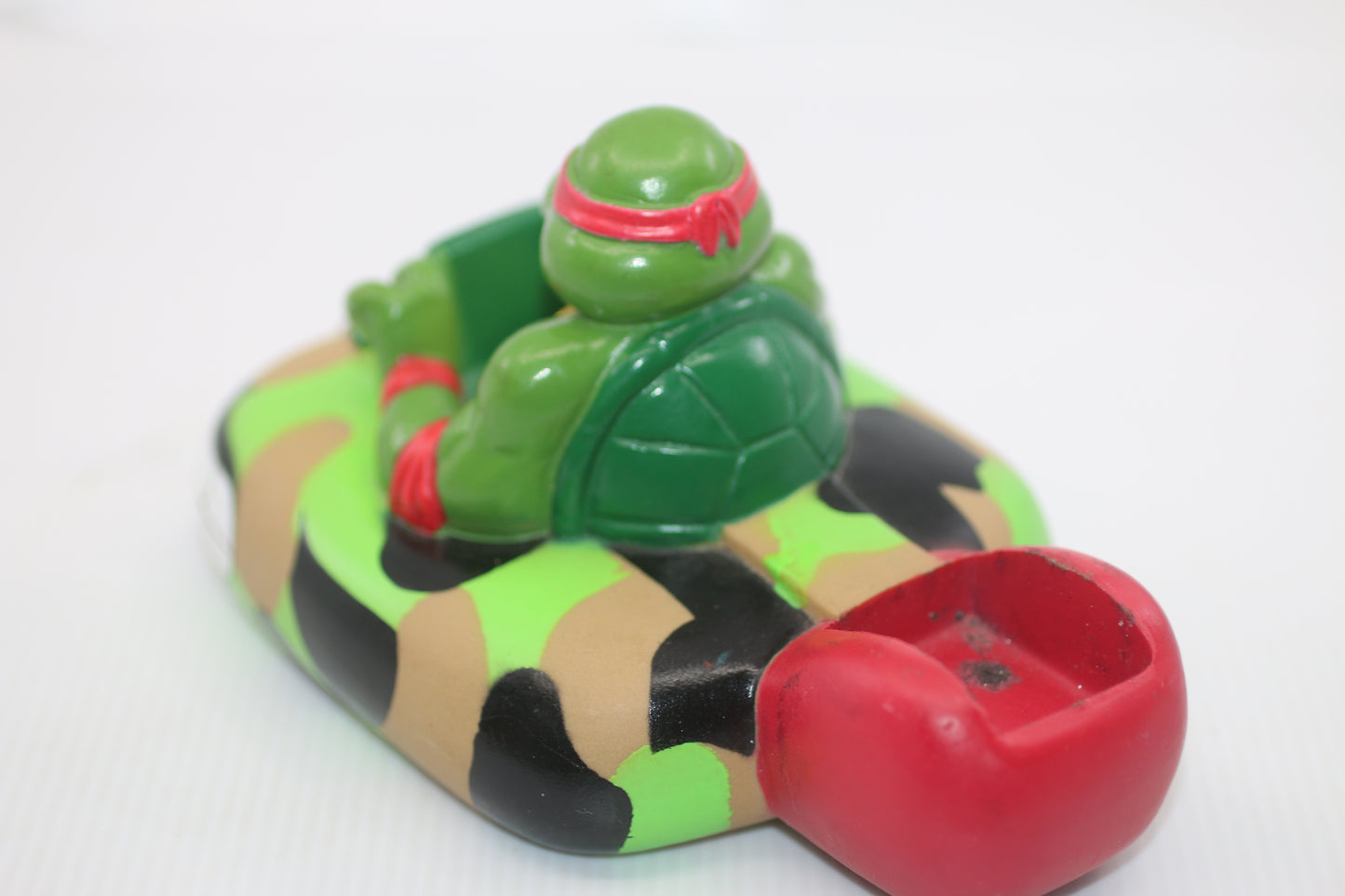 Vtg 1991 Ducair Tsumara TMNT Teenage Mutant Ninja Turtles Raphael Bath Toy Float