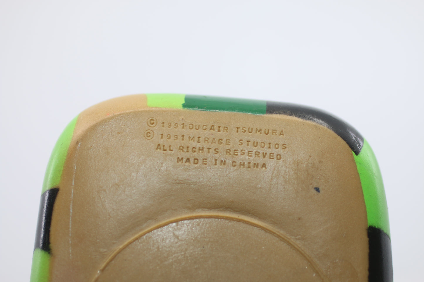 Vtg 1991 Ducair Tsumara TMNT Teenage Mutant Ninja Turtles Raphael Bath Toy Float