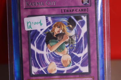 Yu-Gi-Oh Karma Cut SOI-EN053 Ultra Rare Unlimited Trap Card LP